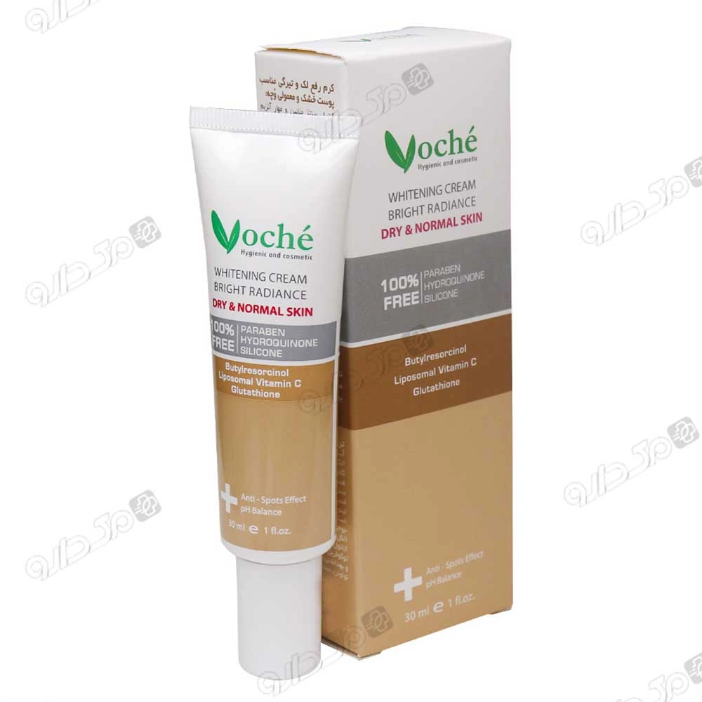 کرم ضد لک و تیرگی پوست خشک وچه